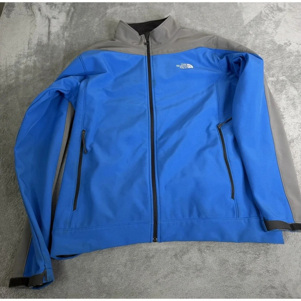 The North Face Draken Jacket Men's Size XL Blue Full Zip Outdoor
